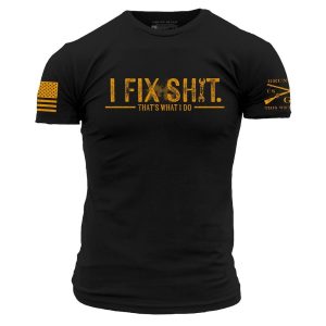 I FIX SH*T T-SHIRT – BLACK
