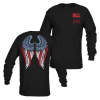 WOMEN’S FREEDOM ANGEL LONG SLEEVE – BLACK
