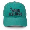 F*CK YOUR FEELINGS DAD HAT – AQUA