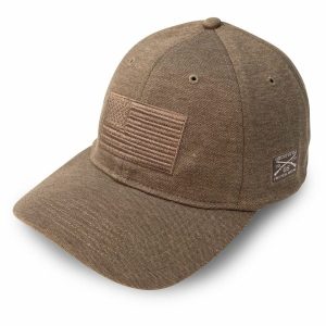 BLACKOUT FLAG STRETCH FIT HAT – MILITARY GREEN