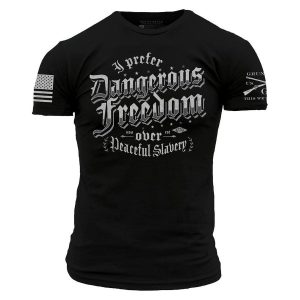 DANGEROUS FREEDOM T-SHIRT – BLACK