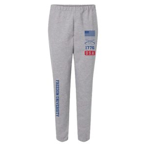 FREEDOM UNIVERSITY SWEAT PANTS – SPORT GRAY