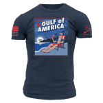GREETINGS FROM THE GULF OF AMERICA T-SHIRT – MIDNIGHT NAVY