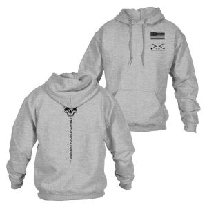 STRENGTH THROUGH SUFFERING HOODIE – SPORT GRAY