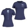 WOMEN’S STRENGTH THROUGH SUFFERING SLIM FIT T-SHIRT – FUTURE DUSK