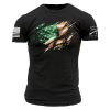 STILL STANDING IRISH COLORS T-SHIRT – BLACK