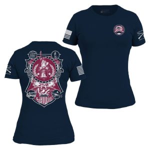 WOMEN’S 250TH COMMEMORATIVE SLIM FIT T-SHIRT – MIDNIGHT NAVY
