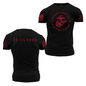 USMC – REGROUP T-SHIRT – BLACK