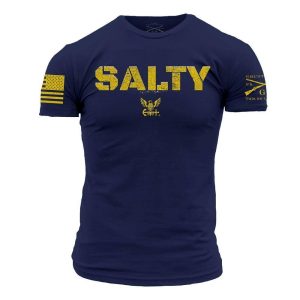 USN – SALTY 2.0 T-SHIRT – NAVY