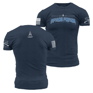 USSF – SPACE FORCE T-SHIRT – MIDNIGHT NAVY