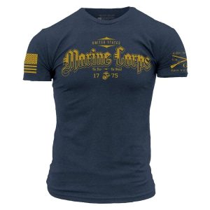 USMC – THE FEW. THE PROUD T-SHIRT – NAVY