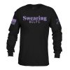 SWEARING HELPS LONG SLEEVE – BLACK
