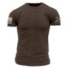 BASIC T-SHIRT – HEATHER BROWN