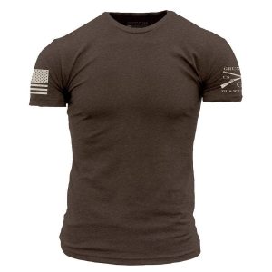 BASIC T-SHIRT – HEATHER BROWN