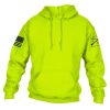 BASIC HOODIE – SAFETY GREEN