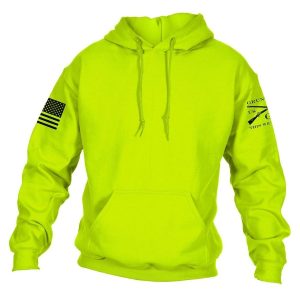 BASIC HOODIE – SAFETY GREEN
