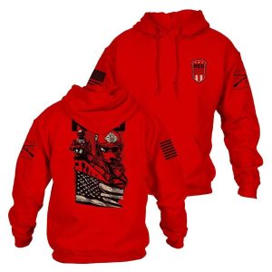 MISSION RED HOODIE – RED
