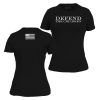 WOMEN’S DEFEND THE CHILDREN SLIM FIT T-SHIRT – BLACK