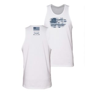 VINTAGE AMERICAN TANK – WHITE
