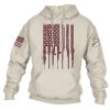 RIFLE FLAG HOODIE – SAND