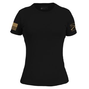 BASIC T-SHIRT WOMEN’S SLIM FIT – BLACK