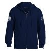 GRUNT STYLE BASIC FULL-ZIP HOODIE – NAVY