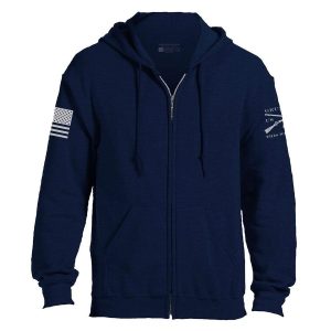 GRUNT STYLE BASIC FULL-ZIP HOODIE – NAVY