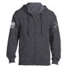 GRUNT STYLE BASIC FULL-ZIP HOODIE – DARK HEATHER GRAY