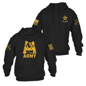 ARMY A-TEAM HOODIE – BLACK